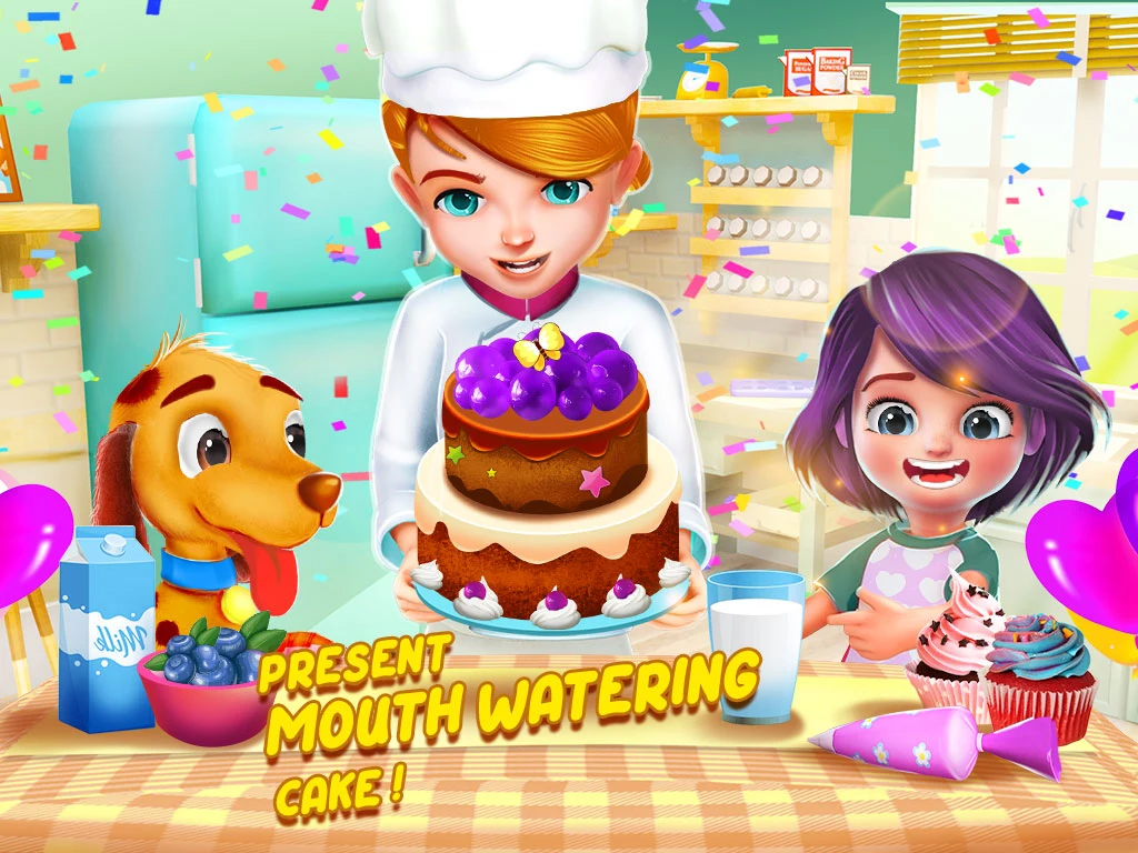 Cake Baking Games : Bakery 3D screenshot