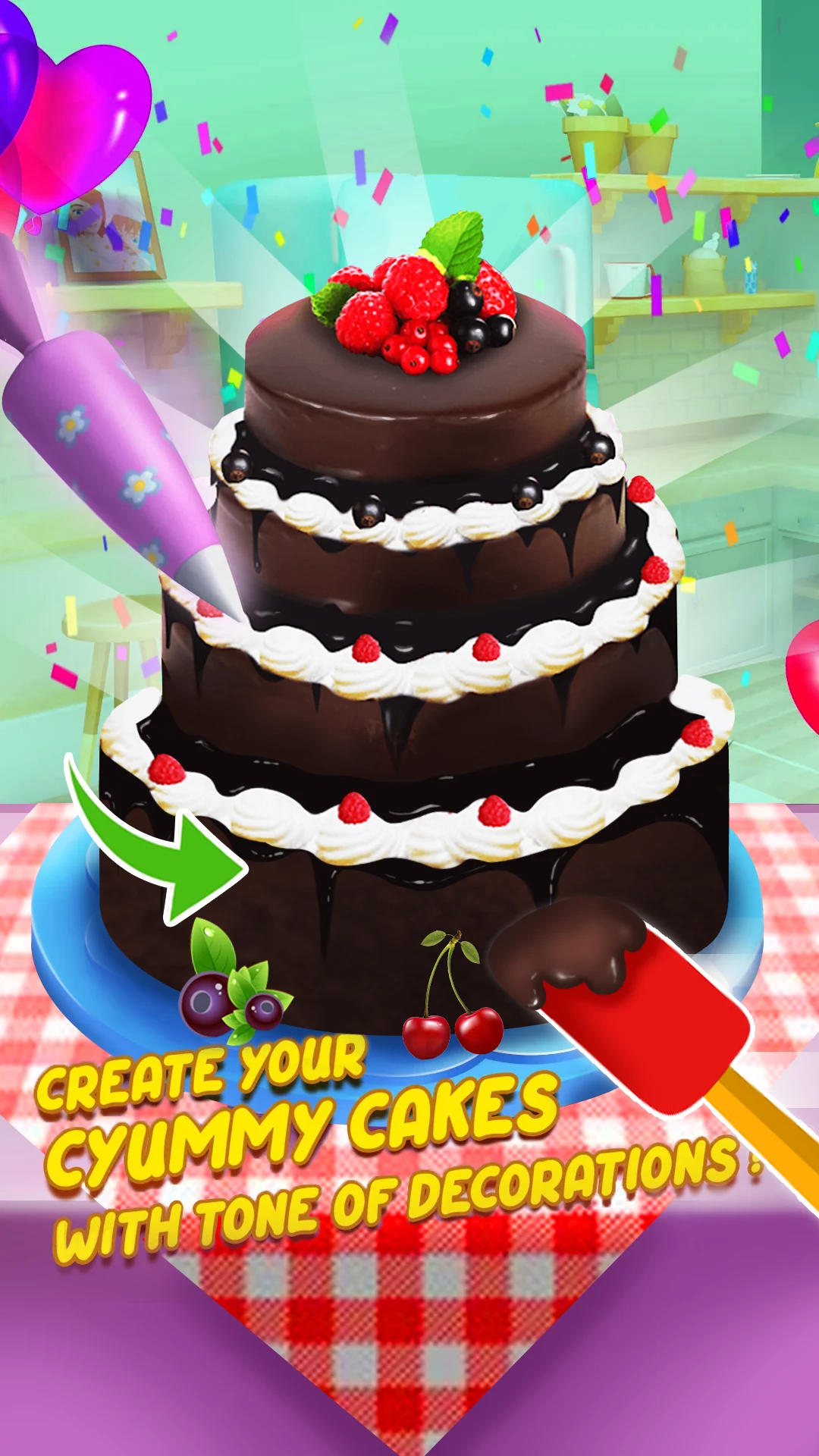 Cake Baking Games : Bakery 3D screenshot